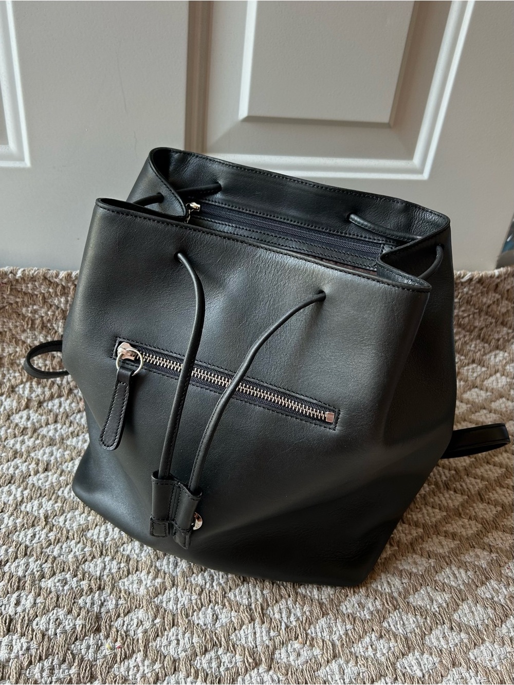Vintage Coach Backpack Black Leather
 Y2K 9827 Hampton Legacy Excellent - Picture 12 of 12